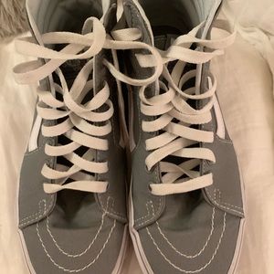 Women’s Grey High Top Vans